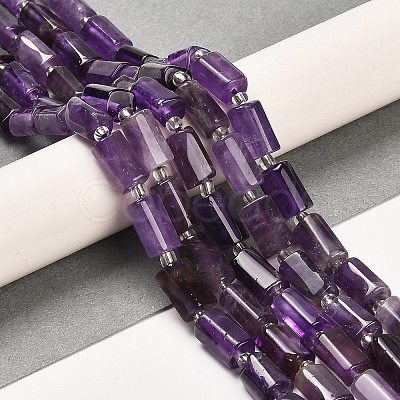 Natural Amethyst Beads Strands G-G068-A01-01-1