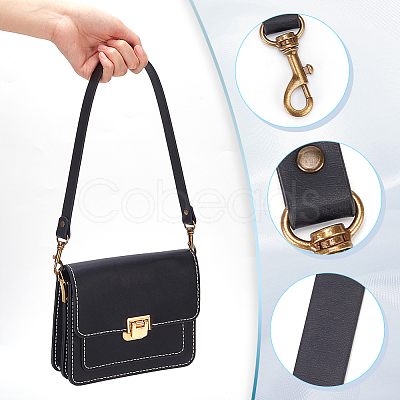 PU Leather Bag Handles FIND-WH0137-66B-1