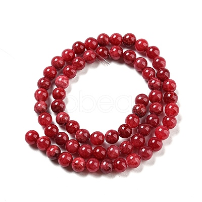 Jade Beads Strands G-D264-6mm-XH15-01-1