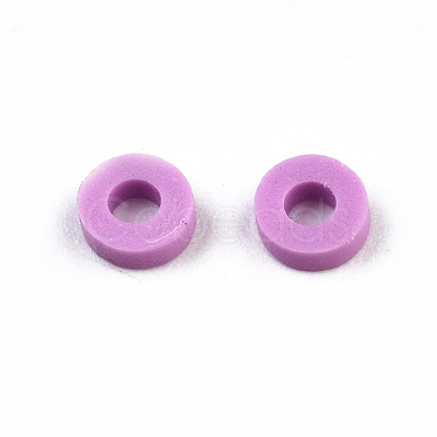 Handmade Polymer Clay Beads CLAY-R067-8.0mm-B01-1