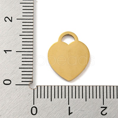 Ion Plating(IP) 304 Stainless Steel Pendants FIND-M017-01G-H-1