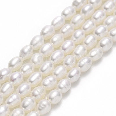 Natural Cultured Freshwater Pearl Beads Strands PEAR-J006-12A-1