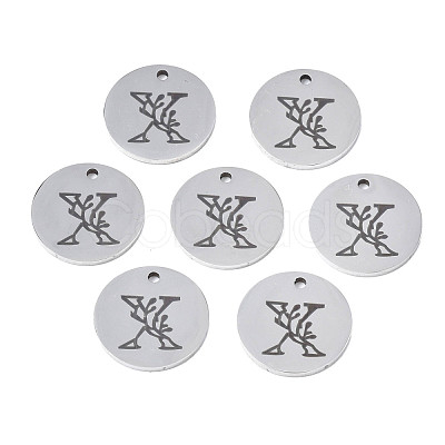 Non-Tarnish 304 Stainless Steel Charms STAS-T059-26P-X-1