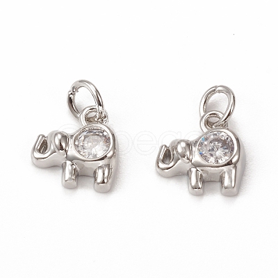 Glass Charms KK-E068-VB221-1