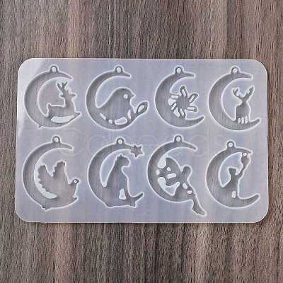 DIY Silicone Pendant Molds DIY-A054-02C-1