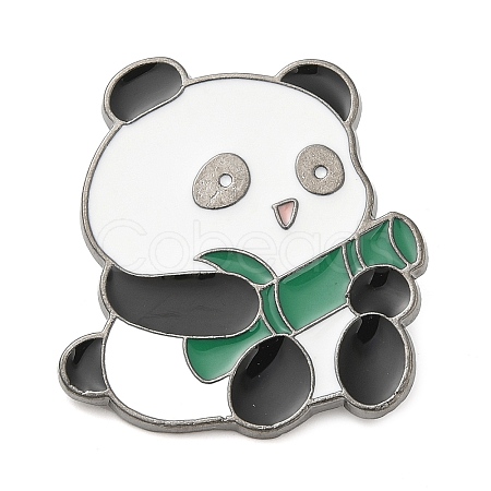 Panda Enamel Pins JEWB-K012-03B-EB-1