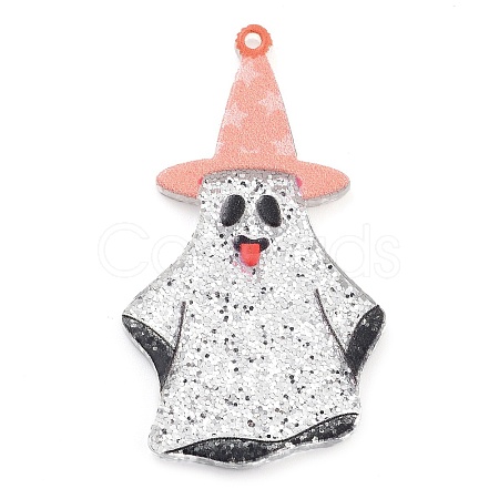 Halloween Printed Acrylic Pendants MACR-M048-02A-1