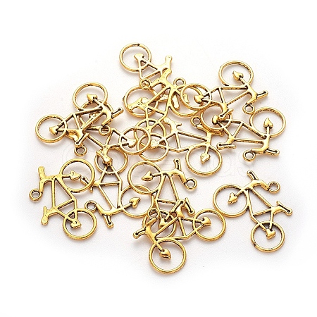 Tibetan Style Alloy Pendants X-TIBEP-21224-AG-RS-1