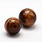 Grade A Natural Tiger Eye Round Beads, Gemstone Sphere, No Hole/Undrilled, 8mm