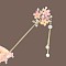 Alloy Hair Sticks, Hair Accessories for Women & Girls, Flower, 180mm