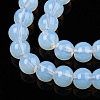 Transparent Glass Beads Strands GLAA-T032-T6mm-14-2