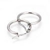 304 Stainless Steel Hoop Earrings EJEW-P173-13P-01-2