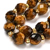 Natural Tiger Eye Beads Strands G-N342-60-4