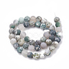 Natural Tree Agate Beads Strands G-T106-040-3