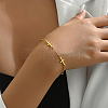 Elegant Stainless Steel Link Bracelets VR7630-2-1