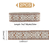 Ethnic Style Embroidery Polyester Ribbons OCOR-WH0070-10C-09-2