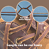 SUPERFINDINGS Cowhide Leather Cord Shoelaces FIND-FH0005-35-3