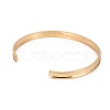 Long-Lasting Plated Brass Cuff Bangles X-BJEW-E370-04G-4