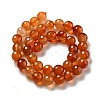 Natural Carnelian Beads Strands G-E571-35C-3