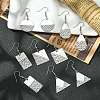 Non-Tarnish 304 Stainless Steel Geometry Dangle Earrings EJEW-JE05565-02-2