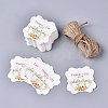 Floral Pattern Paper Gift Tags CDIS-K002-E02-1