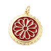 Real 18K Gold Plated Brass Pendants X-KK-L206-013G-02-2