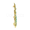 Chinese Style Alloy Enamel Chandelier Components Links X-ENAM-E329-64A-G-6