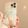 Cute Cartoon Cat TPU Plastic Mobile Phone Cover PW-WGF333E-11-3