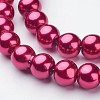 Glass Pearl Beads Strands HY-10D-B37-2