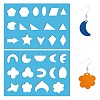 Acrylic Earring Handwork Template DIY-WH0359-087-1