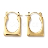 Rack Plating 304 Stainless Steel Hoop Earrings for Women EJEW-Z026-30G-1