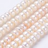Natural Cultured Freshwater Pearl Beads Strands PEAR-P002-34-1