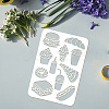 Plastic Drawing Painting Stencils Templates DIY-WH0396-428-3