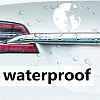 4Pcs 4 Styles Square PET Waterproof Self-adhesive Car Stickers DIY-GF0007-45A-3