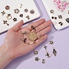 80Pcs 40 Style Alloy Enamel Pendants ENAM-SZ0002-53C-6