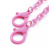 Personalized ABS Plastic Cable Chain Necklaces NJEW-JN02849-02-2