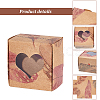   48Pcs 6 Style Square Foldable Creative Kraft Paper Gift Boxes CON-PH0002-67-7