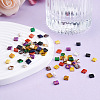 Craftdady 200Pcs 10 Colors Electroplate Glass Seed Beads SEED-CD0001-03B-4