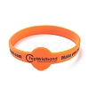 Sample Silicone Wristbands Bracelets BJEW-XCP0001-09-2