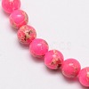 Synthetic Imperial Jasper Beads G-I083-10mm-04-1-3