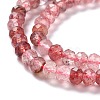 Natural Strawberry Quartz Beads Strands G-K312-12B-3