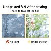 Gorgecraft Waterproof PVC Colored Laser Stained Window Film Adhesive Stickers DIY-WH0256-050-8