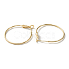 Brass Hoop Earrings KK-WH0054-35A-2