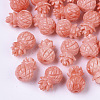 Synthetic Coral Beads X-CORA-R017-30A-B03-1