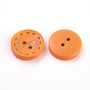 2-Hole Wooden Buttons X-BUTT-A028-32L-07-2