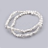Electroplated Non-magnetic Synthetic Hematite Bead Strand G-E498-08B-01-1