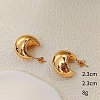 Crescent Moon Alloy Stud Earrings WG64463-07-1