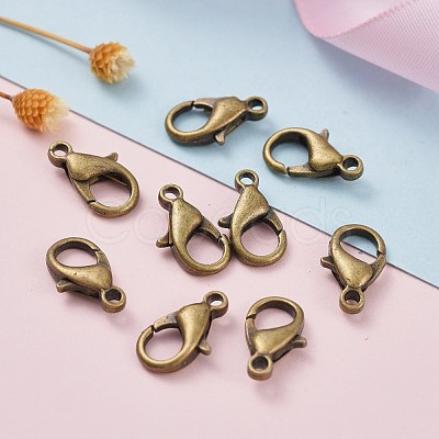 Zinc Alloy Lobster Claw Clasps E105-NFAB-1