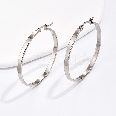 Simple Geometric Tube Earrings for Women FL5881-1