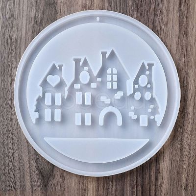 City Signs Decorated with Wind Chimes Silicone Mold SIMO-S001-01C-1